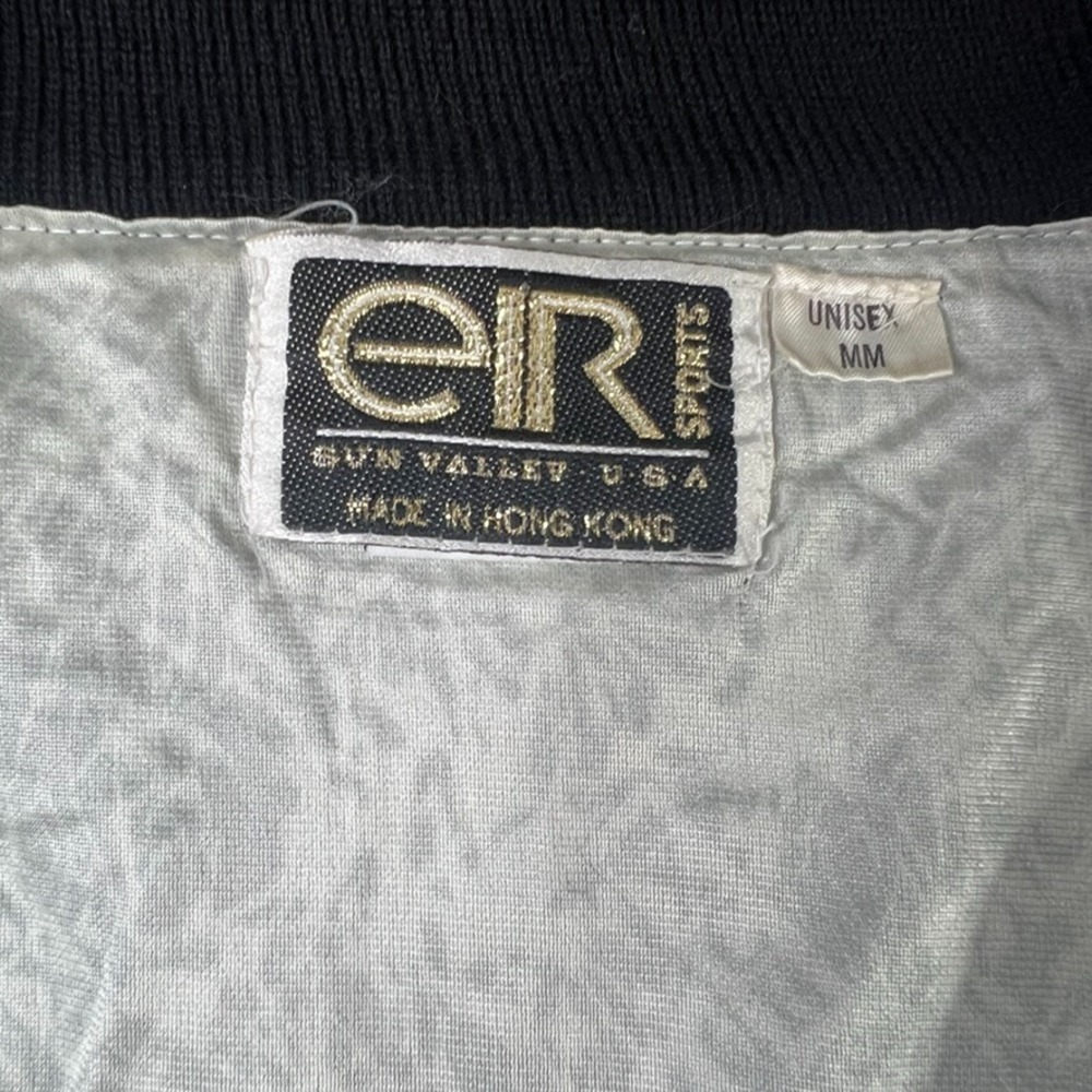 EIR Sports Sweater 1/4 Zip‎ Unisex Medium Gore XCR Fair Isle 80s Vintage Lined - Picture 5 of 11